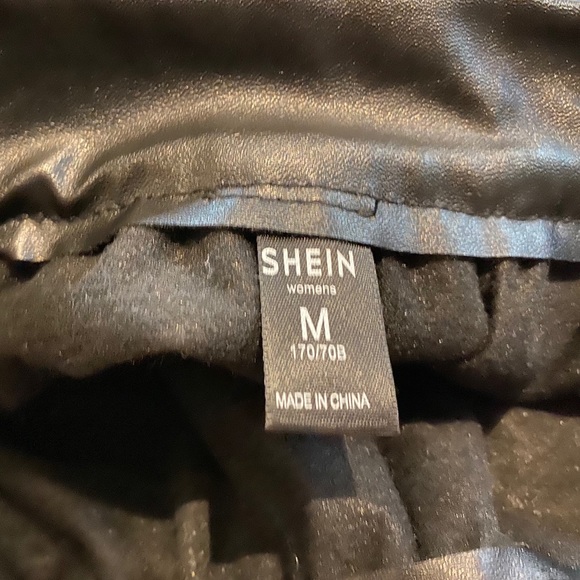 Pleather A-Line Skirt - Picture 4 of 4